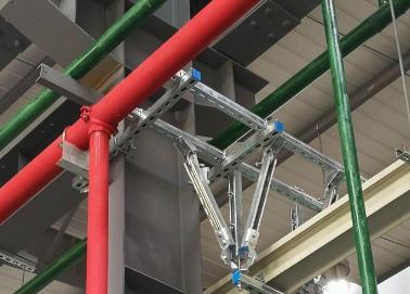 泰州市该抗震支架的整体式支吊架结构协调性好